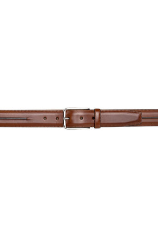 Mezlan AO11532 Men's Center Piped Leather Belts (MZB1249)