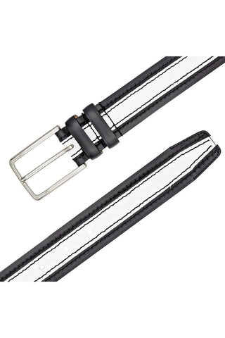 Mezlan AO11670 Men's Two Tone Leather Belts (MZB1245)