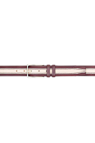 Mezlan AO11670 Men's Two Tone Leather Belts (MZB1245)