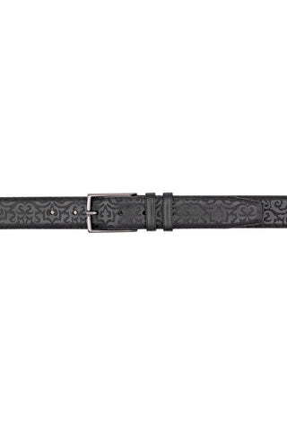 Mezlan AO11677 Men's Laser Embossed Calf-Skin Leather Belts (MZB1247)
