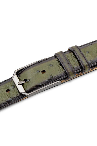 Mezlan AO11678 Men's Ostrich Skin Belts (MZB1246)