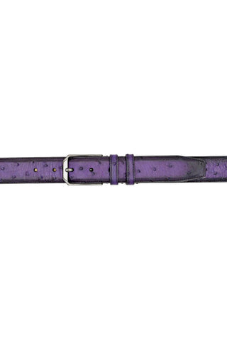 Mezlan AO11678 Men's Ostrich Skin Belts (MZB1246)