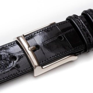 Mezlan AO7907 Men's Exotic Alligator Skin Belt (MZB1080)-AmbrogioShoes