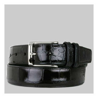 Mezlan AO7907 Men's Exotic Alligator Skin Belt (MZB1080)-AmbrogioShoes