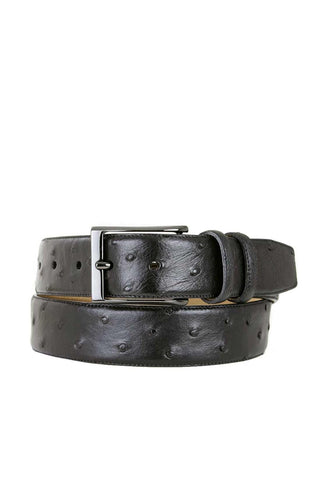 Mezlan AO8146 Men's Ostrich Skin Belt (MZB1184)