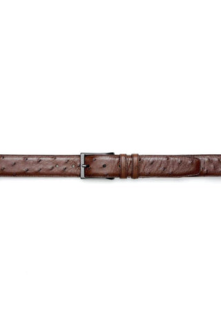 Mezlan AO8146 Men's Ostrich Skin Belt (MZB1184)