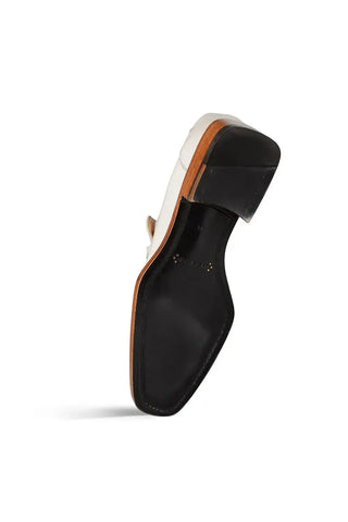 Mezlan Accola Patent Horse-Bit Loafers