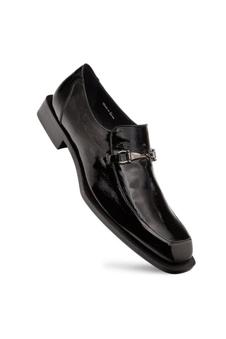 Mezlan Accola Patent Horse-Bit Loafers