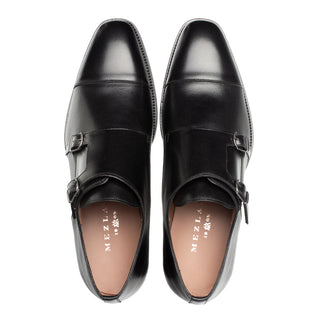 Mezlan Actore 21151 Calf-Skin Leather Double Monk-Straps Loafers (MZ3765)-AmbrogioShoes