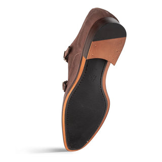 Mezlan Actore II Suede Double Monk-Straps Loafers (MZ3756)-AmbrogioShoes