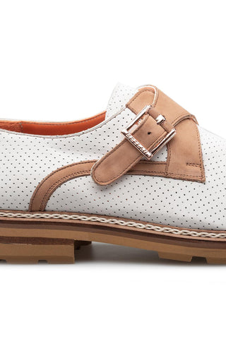 Mezlan Alari 21534 Perforated Leather Single Monk-Strap