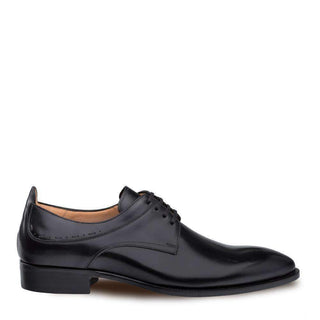 Mezlan Archway Men's Shoes Black Calf-skin Leather Oxfords 9093 (MZ3035)-AmbrogioShoes