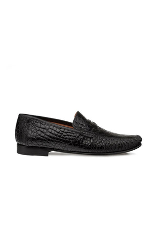 Mezlan Armano Crocodile Penny Loafer