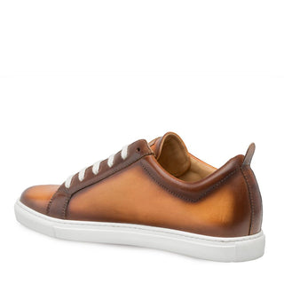 Mezlan Artemis Men's Shoes Camel Calf-Skin Leather Sneakers 9486 (MZ3124)-AmbrogioShoes