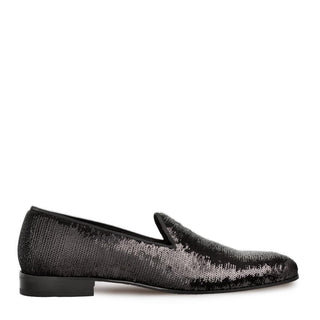 Mezlan Aseo Men's Shoes Black Calf-Skin Leather Loafers 9366 (MZ3119)-AmbrogioShoes