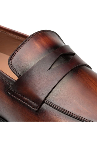 Mezlan Avenue 20910 Leather Penny Loafer