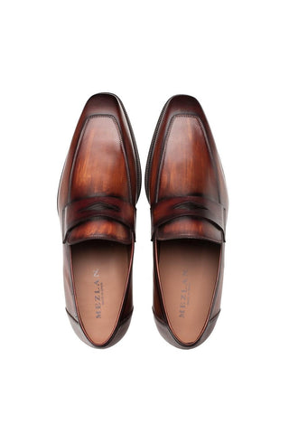 Mezlan Avenue 20910 Leather Penny Loafer