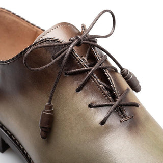 Mezlan Barbaro 21316 Leather Whole Cut Oxford