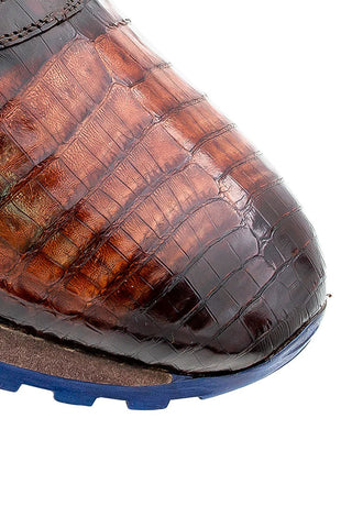 Mezlan Barrow Crocodile Sneaker
