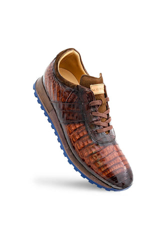 Mezlan Barrow Crocodile Sneaker