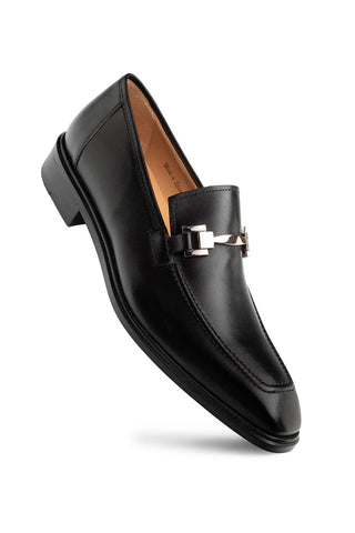 Mezlan Barsotti Leather Horse-Bit Loafer