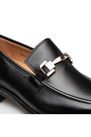 Mezlan Barsotti Leather Horse-Bit Loafer