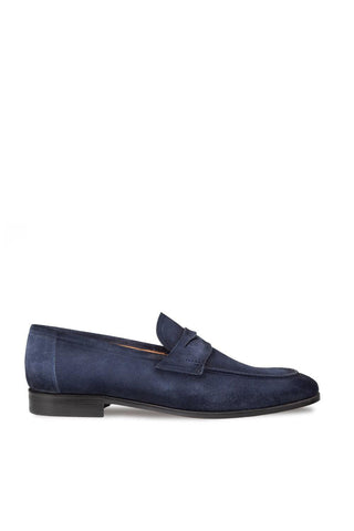 Mezlan Caro 21312 Suede Penny Loafers (MZ3755)-AmbrogioShoes