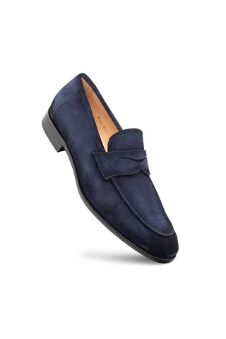 Mezlan Caro 21312 Suede Penny Loafers (MZ3755)-AmbrogioShoes