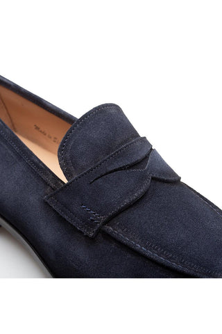 Mezlan Caro 21312 Suede Penny Loafers (MZ3755)-AmbrogioShoes