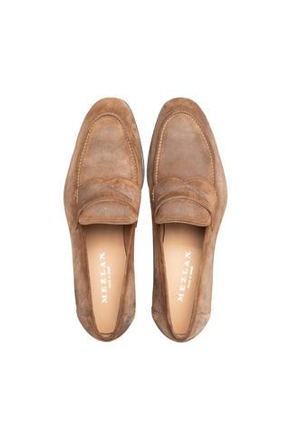 Mezlan Caro 21312 Suede Penny Loafers (MZ3755)