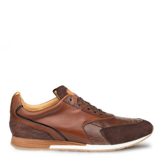 Mezlan Chiron Men's Shoes Brown Multi-Materials Dress-Casual Sneakers 4660-P (MZ3197)-AmbrogioShoes