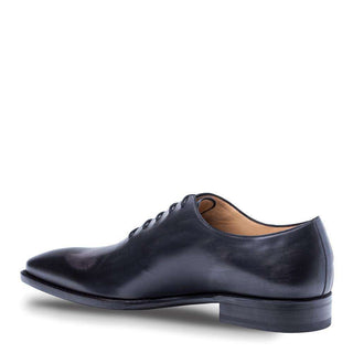 Mezlan Cline Men's Graphite & Grey Calf-skin Leather Oxfords 8509(MZ2667)-AmbrogioShoes