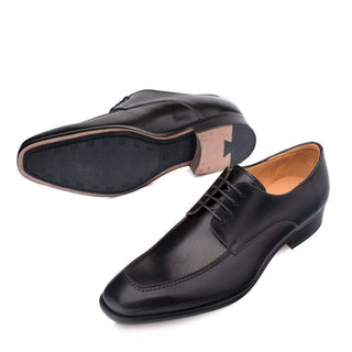 Mezlan Coventry Men's Shoes Black Calf-skin Oxfords 9204 (MZ3028)-AmbrogioShoes
