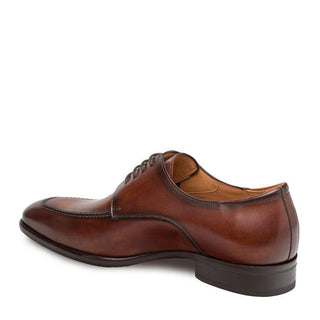 Mezlan Coventry Men's Designer Shoes Cognac Calf-skin Oxfords 9204 (MZ3029)-AmbrogioShoes