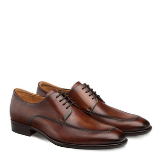 Mezlan Coventry Men's Shoes Cognac Calf-skin Oxfords 9204 (MZ3029)-AmbrogioShoes