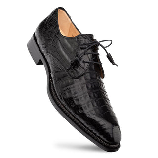 Mezlan Cratos 50070-F Men's Shoes Exotic Crocodile Derby Oxfords (MZ3781)-AmbrogioShoes