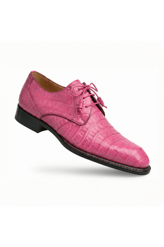 Mezlan Cratos Crocodile Derby-AmbrogioShoes