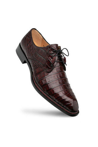 Mezlan Cratos Crocodile Derby-AmbrogioShoes
