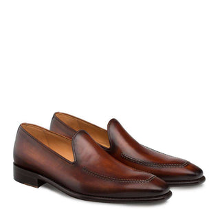 Mezlan Curtana Men's Shoes Cognac Loafers 8776 (MZ3015)-AmbrogioShoes