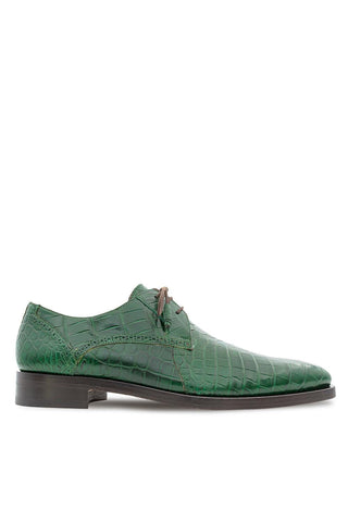 Mezlan Dandy EX4967-J Exotic Alligator Lace-Up Derby (MZ3778)-AmbrogioShoes