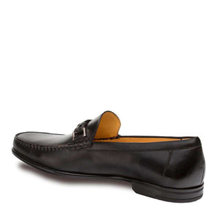 Mezlan Dorelli Mens Italian Calfskin Black Loafers (MZ2909-AmbrogioShoes