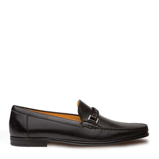 Mezlan Dorelli Mens Italian Calfskin Black Loafers (MZ2909-AmbrogioShoes