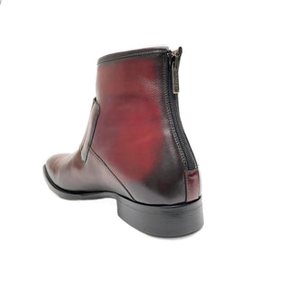 Mezlan E20464 Mokka Patina Calf-Skin Leather Buckle Boots (MZ3542)-AmbrogioShoes