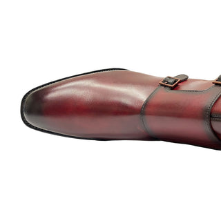 Mezlan E20464 Mokka Patina Calf-Skin Leather Buckle Boots (MZ3542)-AmbrogioShoes