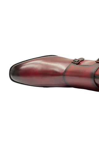 Mezlan E20464 Mokka Patina Leather Buckle Boots (MZ3542)