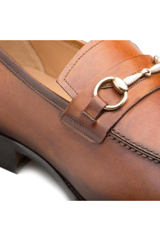 Mezlan E20482 Calf-Skin Leather Horse-Bit Loafers (MZ3501)-AmbrogioShoes