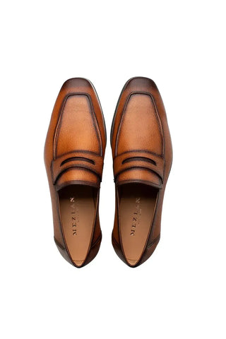 Mezlan E20693 Deer-Skin Penny Loafers (MZ3604)-AmbrogioShoes