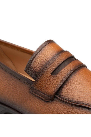 Mezlan E20693 Deer-Skin Penny Loafers (MZ3604)-AmbrogioShoes