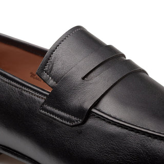 Mezlan E21385 Patina Calf-Skin Leather Penny Loafer (MZ3818)-AmbrogioShoes