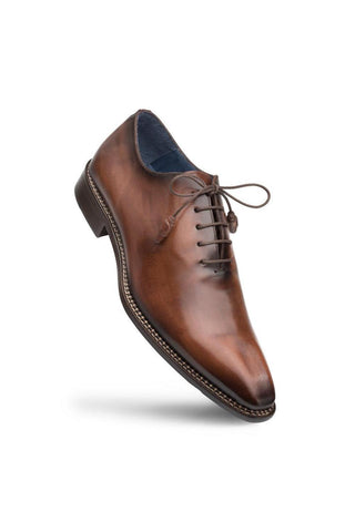 Mezlan Enterprise Leather Whole-Cut Oxfords-AmbrogioShoes